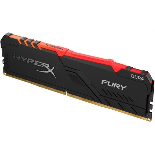 Продати ОЗП Kingston DDR4 16GB 2400Mhz HyperX Fury RGB (HX424C15FB3A/16) за Trade-In у інтернет-магазині Телемарт - Київ, Дніпро, Україна фото