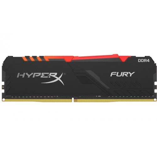 Фото HyperX DDR4 16GB 2666Mhz Fury RGB (HX426C16FB3A/16)