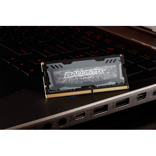 Продати ОЗП Crucial SODIMM DDR4 16GB 2666Mhz Ballistix Sport LT Gray (BLS16G4S26BFSD) за Trade-In у інтернет-магазині Телемарт - Київ, Дніпро, Україна фото