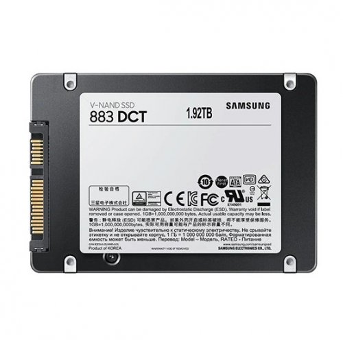 Продати SSD-диск Samsung 883 DCT Enterprise V-NAND MLC 1.92TB 2.5" (MZ-7LH1T9NE) за Trade-In у інтернет-магазині Телемарт - Київ, Дніпро, Україна фото