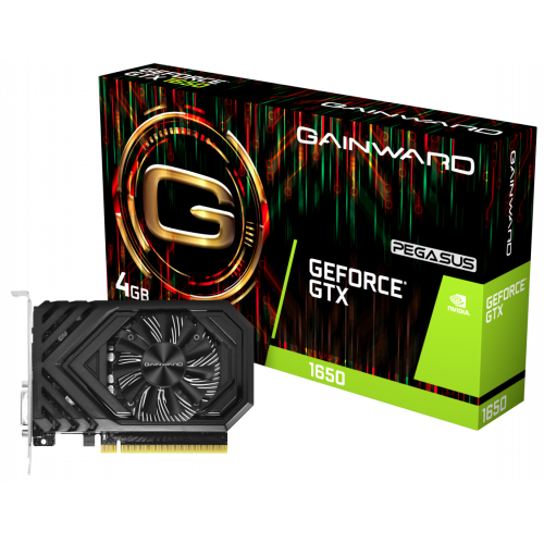 Продать Видеокарта Gainward GeForce GTX 1650 Pegasus 4096MB (426018336-4467) по Trade-In интернет-магазине Телемарт - Киев, Днепр, Украина фото