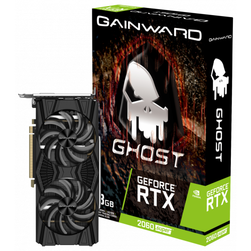 Фото Відеокарта Gainward GeForce RTX 2060 SUPER Ghost 8192MB (426018336-1198)