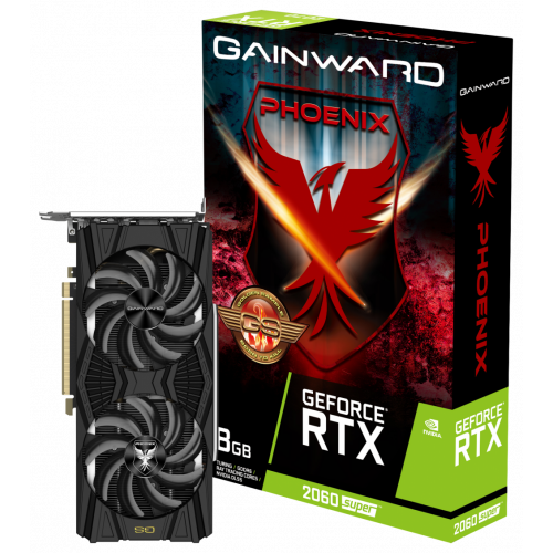 Продать Видеокарта Gainward GeForce RTX 2060 SUPER Phoenix "GS" 8192MB (426018336-1099) по Trade-In интернет-магазине Телемарт - Киев, Днепр, Украина фото
