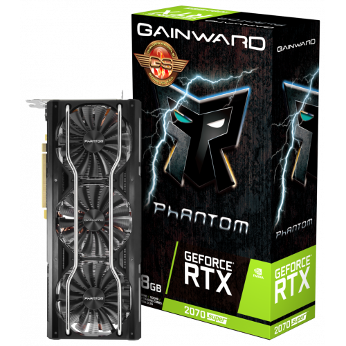 Photo Video Graphic Card Gainward GeForce RTX 2070 SUPER Phantom 