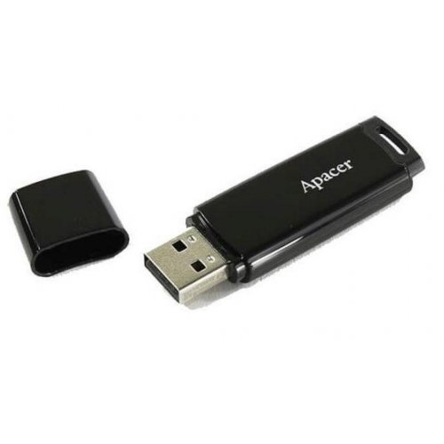 Купить Накопитель Apacer AH336 64GB USB 2.0 (AP64GAH336B-1) Black - цена в Харькове, Киеве, Днепре, Одессе
в интернет-магазине Telemart фото