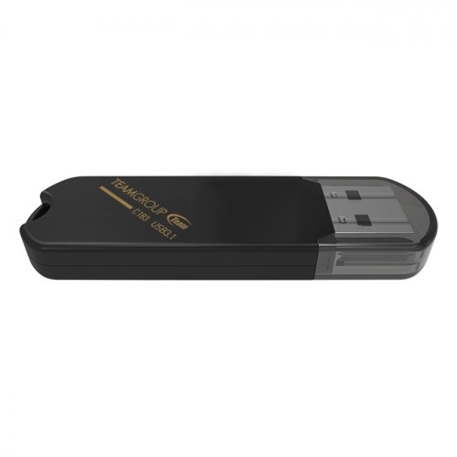 Купить Накопитель Team C183 128GB USB 3.1 (TC1833128GB01) Black - цена в Харькове, Киеве, Днепре, Одессе
в интернет-магазине Telemart фото