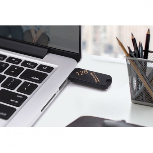 Купить Накопитель Team C183 128GB USB 3.1 (TC1833128GB01) Black - цена в Харькове, Киеве, Днепре, Одессе
в интернет-магазине Telemart фото