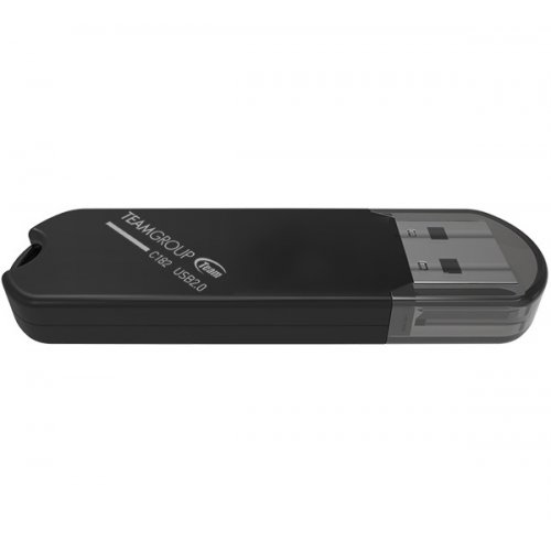 Купити Накопичувач Team C182 64GB USB 2.0 (TC18264GB01) Black - ціна в Києві, Львові, Вінниці, Хмельницькому, Франківську, Україні | інтернет-магазин TELEMART.UA фото