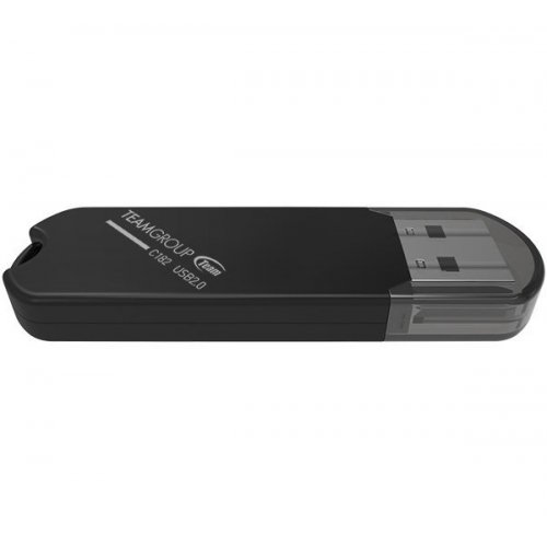 Купити Накопичувач Team C182 8GB USB 2.0 (TC1828GB01) Black - ціна в Києві, Львові, Вінниці, Хмельницькому, Франківську, Україні | інтернет-магазин TELEMART.UA фото