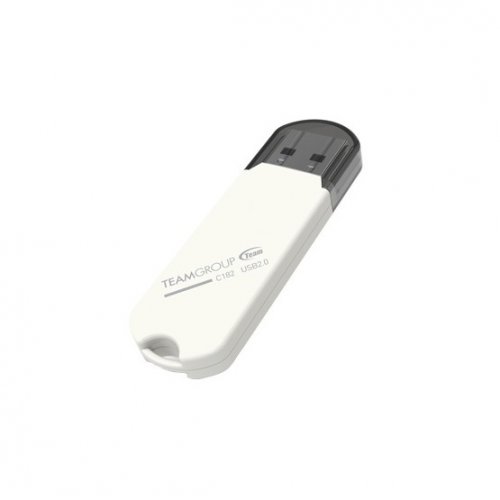 Купити Накопичувач Team C182 8GB USB 2.0 (TC1828GW01) White - ціна в Києві, Львові, Вінниці, Хмельницькому, Франківську, Україні | інтернет-магазин TELEMART.UA фото