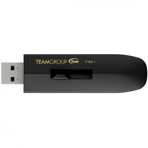 Купить Накопитель Team C186 16GB USB 3.1 (TC186316GB01) Black - цена в Харькове, Киеве, Днепре, Одессе
в интернет-магазине Telemart фото