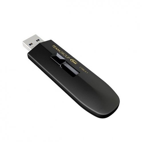 Купить Накопитель Team C186 32GB USB 3.1 (TC186332GB01) Black - цена в Харькове, Киеве, Днепре, Одессе
в интернет-магазине Telemart фото