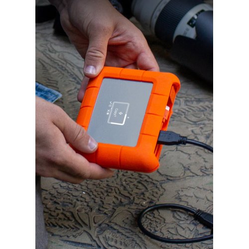 Купить Внешний HDD LaCie Rugged Thunderbolt USB-C 5TB (STFS5000800) Orange - цена в Харькове, Киеве, Днепре, Одессе
в интернет-магазине Telemart фото