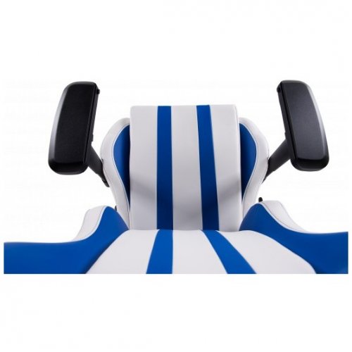 Купить Игровое кресло GT Racer X-2608 White/Blue - цена в Харькове, Киеве, Днепре, Одессе
в интернет-магазине Telemart фото