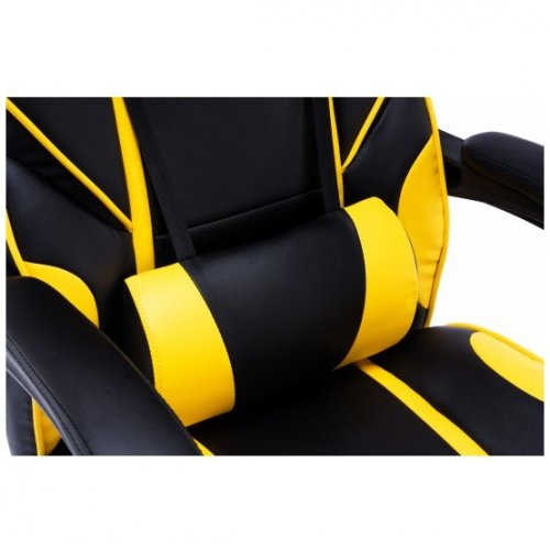 Купить Игровое кресло GT Racer X-2749-1 Black/Yellow - цена в Харькове, Киеве, Днепре, Одессе
в интернет-магазине Telemart фото