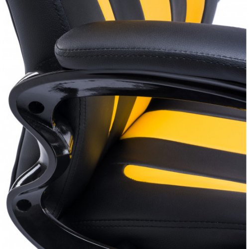 Купить Игровое кресло GT Racer X-2774 Black/Yellow - цена в Харькове, Киеве, Днепре, Одессе
в интернет-магазине Telemart фото