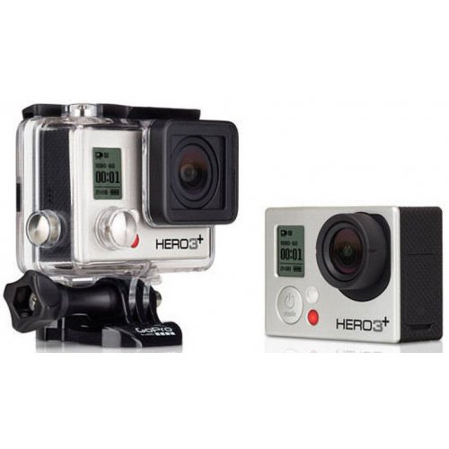 Экшн-камера GoPro HERO3+ Silver Edition купить в Украине: Киев, Днепр, Харьков, Одесса  | Низкая цена, отзывы, характеристики от TELEMART фото