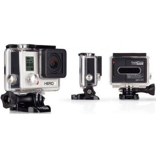 Экшн-камера GoPro HERO3+ Silver Edition купить в Украине: Киев, Днепр, Харьков, Одесса  | Низкая цена, отзывы, характеристики от TELEMART фото