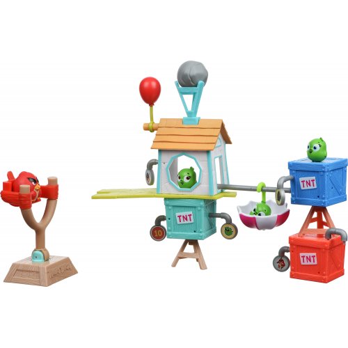 Купить Набор Jazwares Angry Birds Medium Playset Pig City Build 'n Launch Playset (ANB0015) - цена в Харькове, Киеве, Днепре, Одессе
в интернет-магазине Telemart фото