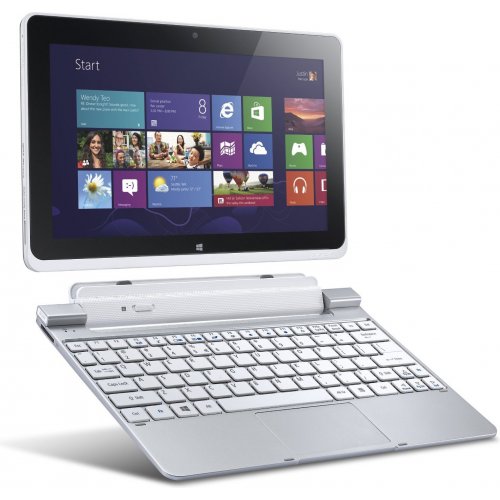Планшет Acer Iconia Tab W510 64Gb Keyboard (NT.L0MEU.011) Silver купити в Україні | Telemart фото