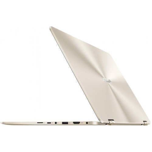 Продать Ноутбук Asus ZenBook Flip 14 UX461FA-E1142T (90NB0K12-M02880) Gold по Trade-In интернет-магазине Телемарт - Киев, Днепр, Украина фото