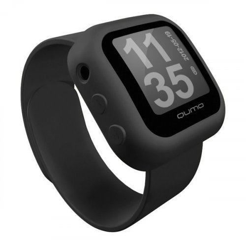 Qumo SportsWatch 4GB Black купить в Украине: Киев, Днепр, Харьков, Одесса  | Низкая цена, отзывы, характеристики от TELEMART фото