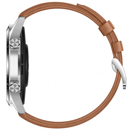 Купить Умные часы Huawei Watch GT 2 Classic 46 mm Brown/Silver - цена в Харькове, Киеве, Днепре, Одессе
в интернет-магазине Telemart фото