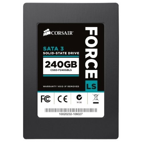 Продать SSD-диск Corsair Force Series LS 240GB 2.5" (CSSD-F240GBLS) по Trade-In интернет-магазине Телемарт - Киев, Днепр, Украина фото