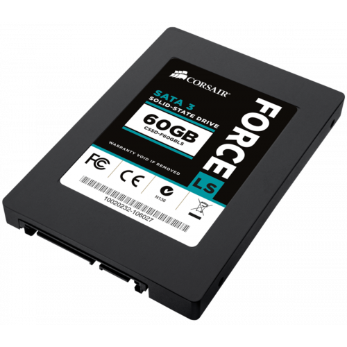 Продать SSD-диск Corsair Force Series LS 60GB 2.5" (CSSD-F60GBLS) по Trade-In интернет-магазине Телемарт - Киев, Днепр, Украина фото