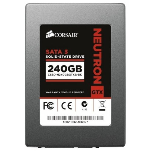 Продати SSD-диск Corsair Neutron GTX Series 240GB 2.5" (CSSD-N240GBGTXB-BK) за Trade-In у інтернет-магазині Телемарт - Київ, Дніпро, Україна фото