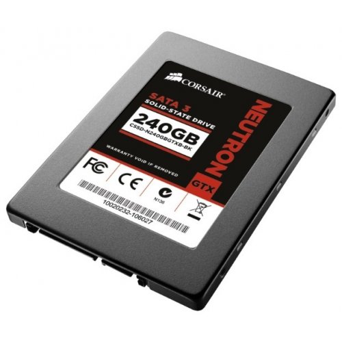 Продати SSD-диск Corsair Neutron GTX Series 240GB 2.5" (CSSD-N240GBGTXB-BK) за Trade-In у інтернет-магазині Телемарт - Київ, Дніпро, Україна фото