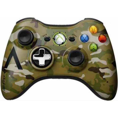 Джойстик Microsoft Xbox 360 Wireless Controller (JR9-00002) Camuflaje купити в Україні: Київ, Львів, Хмельницький, Тернопіль, Івано-Франківськ | Низька ціна, відгуки, характеристики від TELEMART фото