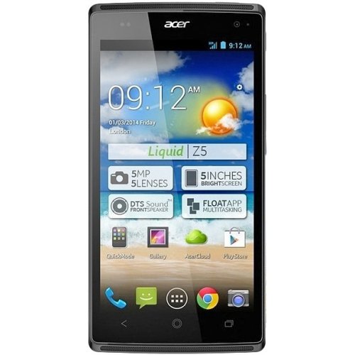 Смартфон Acer Liquid Z5 Duo Z150 Black купити в Україні | Telemart фото