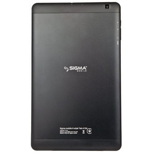 Купить Планшет Sigma Mobile X-style Tab A104 10.1 2/16GB 3G Black - цена в Харькове, Киеве, Днепре, Одессе
в интернет-магазине Telemart фото
