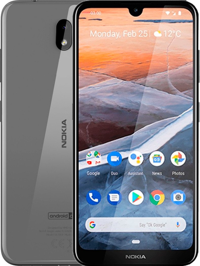 Купить Смартфон Nokia 3.2 2/16GB Grey - цена в Харькове, Киеве, Днепре ...