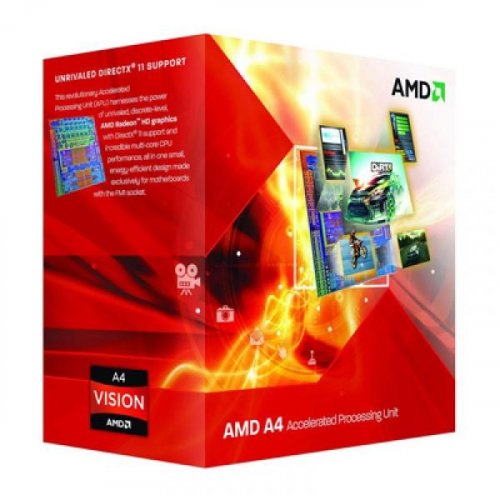 Продати Процесор AMD A4-6300 3.7GHz 1MB sFM2 Box (AD6300OKHLBOX) за Trade-In у інтернет-магазині Телемарт - Київ, Дніпро, Україна фото