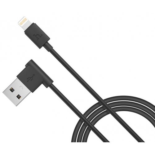 Купить USB Кабель Hoco UPL11 L-Shape USB to Lightning 2.1A 1.2m Data/Charge Black - цена в Харькове, Киеве, Днепре, Одессе
в интернет-магазине Telemart фото