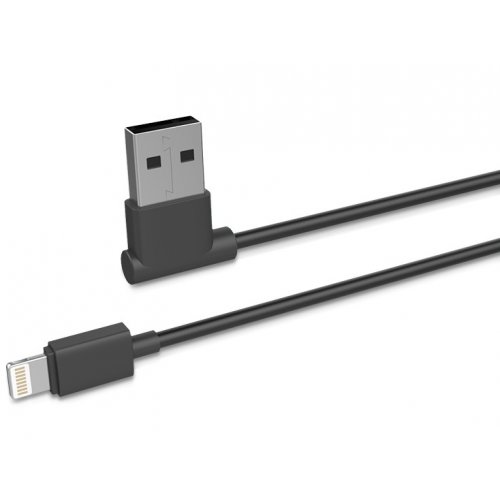 Купить USB Кабель Hoco UPL11 L-Shape USB to Lightning 2.1A 1.2m Data/Charge Black - цена в Харькове, Киеве, Днепре, Одессе
в интернет-магазине Telemart фото
