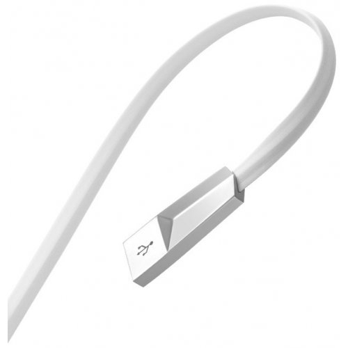 Купить USB Кабель Hoco X4 Zinc Alloy Rhombus USB to micro USB 2.4A 1.2m Charge/Sync White - цена в Харькове, Киеве, Днепре, Одессе
в интернет-магазине Telemart фото