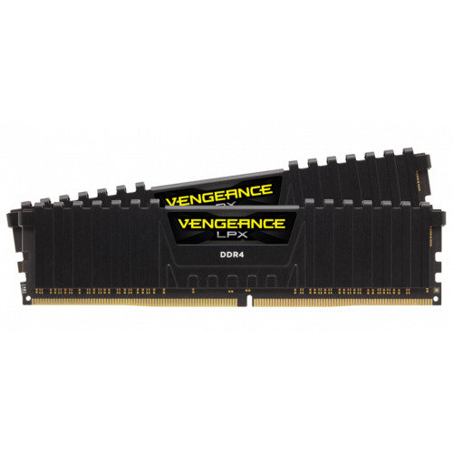 Фото ОЗУ Corsair DDR4 16GB (2x8GB) 4133Mhz Vengeance LPX Black (CMK16GX4M2K4133C19)