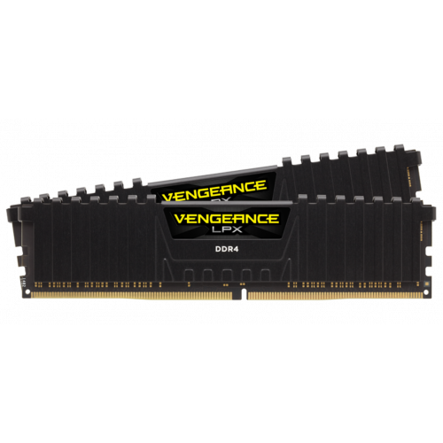 Фото ОЗП Corsair DDR4 16GB (2x8GB) 2400Mhz Vengeance LPX Black (CMK16GX4M2Z2400C16)