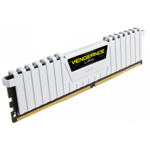 Photo RAM Corsair DDR4 32GB (2x16GB) 3000Mhz Vengeance LPX White (CMK32GX4M2B3000C15W)