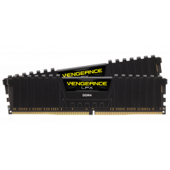 Фото Corsair DDR4 32GB (2x16GB) 4133Mhz Vengeance LPX Black (CMK32GX4M2K4133C19)