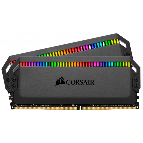 Фото ОЗУ Corsair DDR4 16GB (2x8GB) 3200Mhz Dominator Platinum RGB (CMT16GX4M2Z3200C16)
