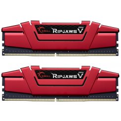 Фото ОЗУ G.Skill DDR4 32GB (2x16GB) 3600Mhz Ripjaws V Red (F4-3600C19D-32GVRB)