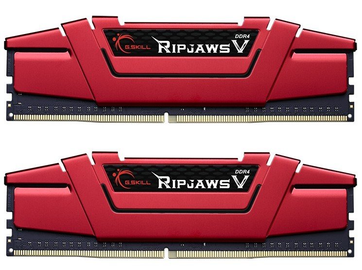 ОЗУ G.Skill DDR4 32GB (2x16GB) 3600Mhz Ripjaws V Red (F4-3600C19D