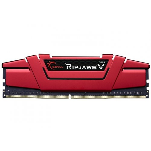 Photo RAM G.Skill DDR4 32GB (2x16GB) 3600Mhz Ripjaws V Red (F4-3600C19D-32GVRB)