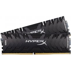 Фото HyperX DDR4 16GB (2x8GB) 3600Mhz Predator Black (HX436C17PB4K2/16)