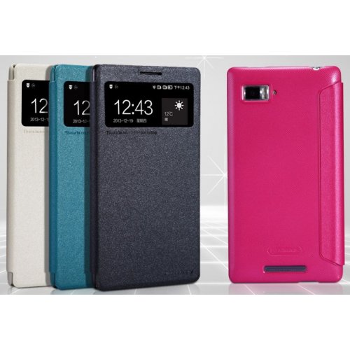 Чохол Чехол Nillkin Sparkle Series для Lenovo K910 VIBE Z Green купити в Україні | Telemart фото