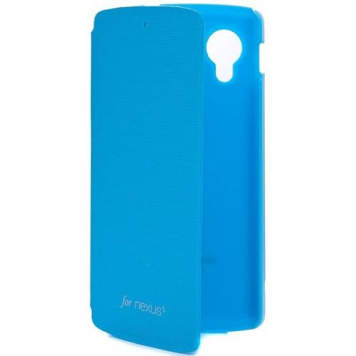 Чохол Чехол VOIA LG Nexus 5 Flip Case Blue купити в Україні: Київ, Львів, Хмельницький, Тернопіль, Івано-Франківськ | Низька ціна, відгуки, характеристики від TELEMART фото